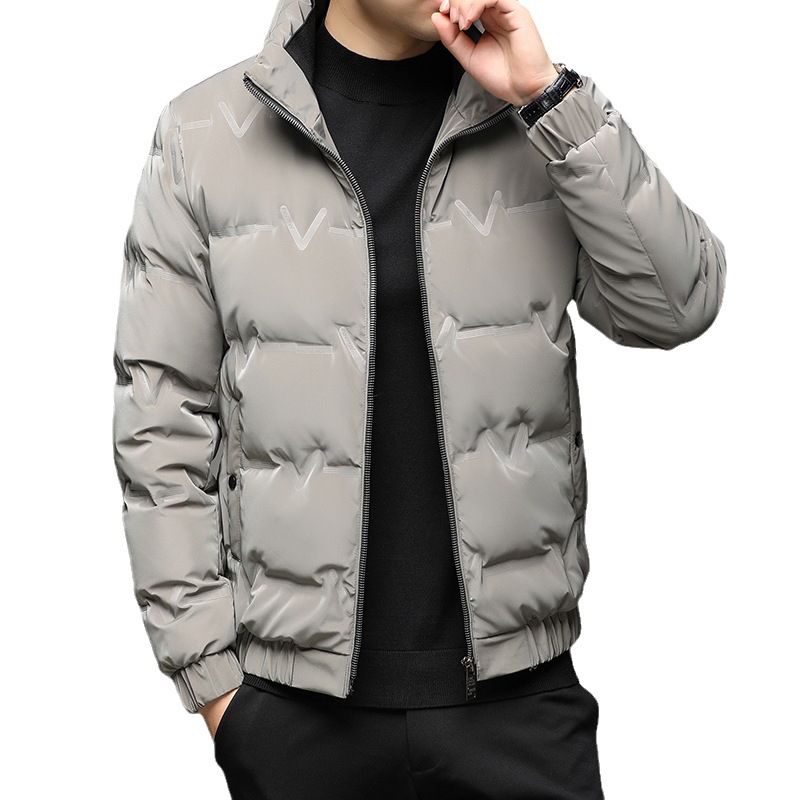 羽绒服男士短款潮牌/羽绒服/羽绒服女/冬季/羽绒背心白底实物图
