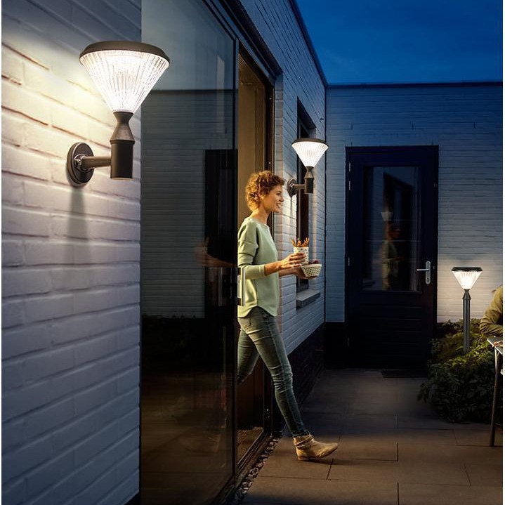 Cross-Border Led Solar Wall Light Garden Light Outdoor Waterproof Garden Villa Wall Terrace Balcony Wall Light details Picture