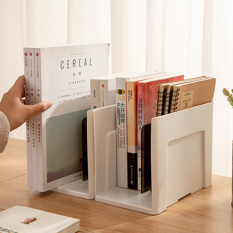 Book storage, assembly, office document classification, desktop bookshelf, student organization, simple and creative shelving Specification image