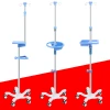 High-end multi-functional drip stand, adjustable infusion stand, stainless steel mobile adjustable intravenous drip stand, factory direct sales of infusion stand details Picture