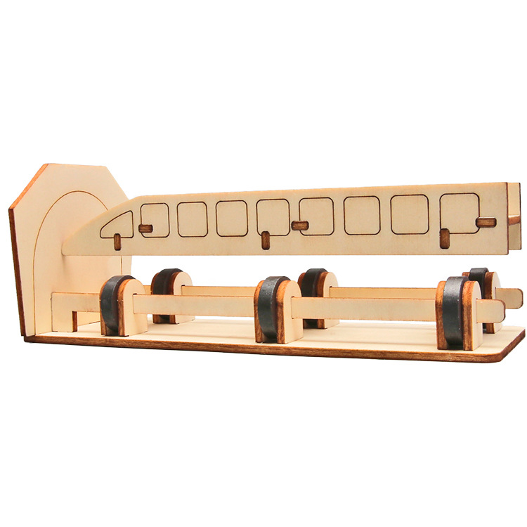 "Tech Gadgets: Maglev Train, steam Children's Science Experiment Equipment Set, diy Handicraft materials wholesale. Item Picture