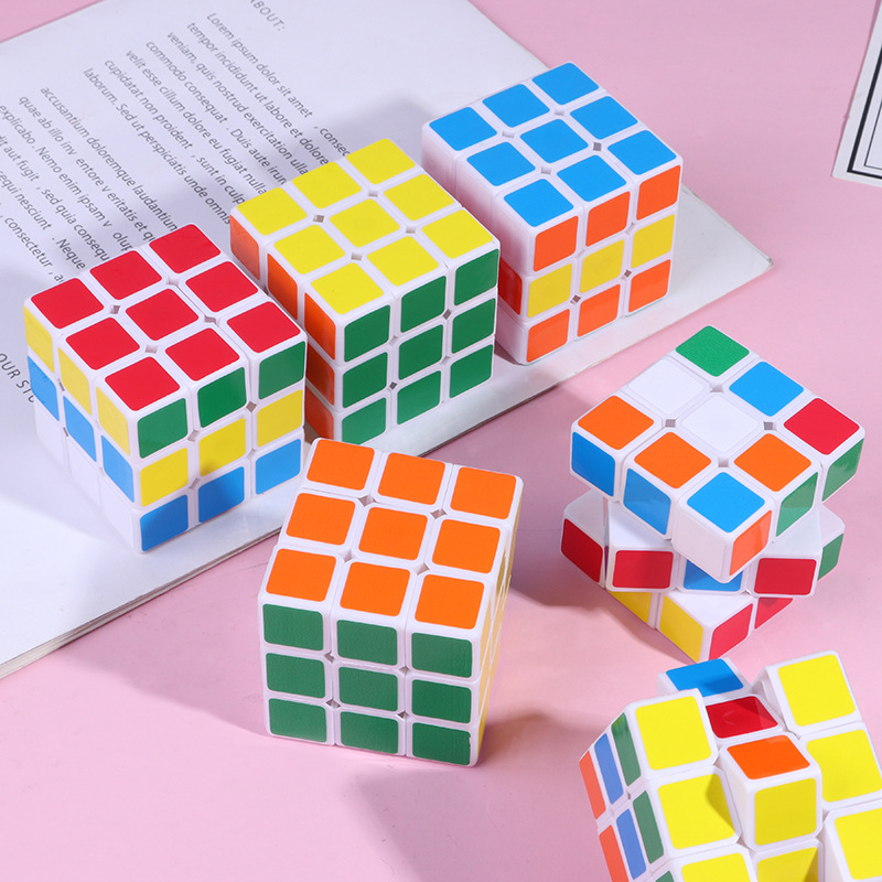5.3*5.3cm Puzzle 3x3 Rubik's Cube, smooth for beginners, children's competition, kindergarten gifts, student wholesale Specification image