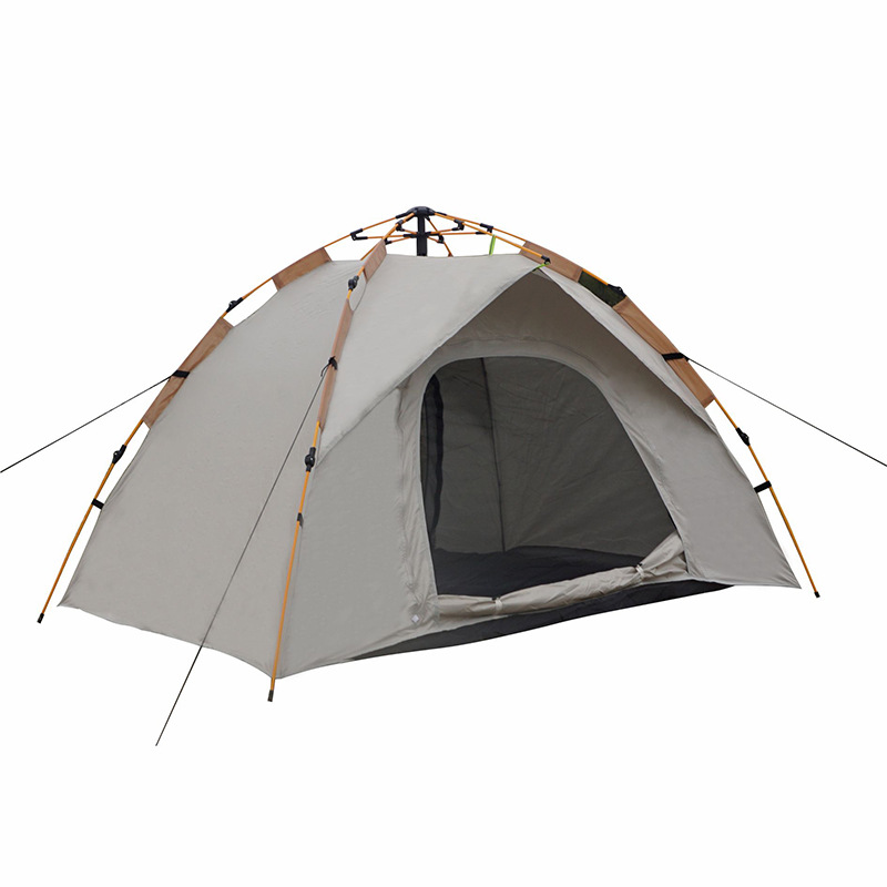 露营户外帐篷露营过夜全自动速开便携折叠装备野营野外防雨防晒帐详情图5