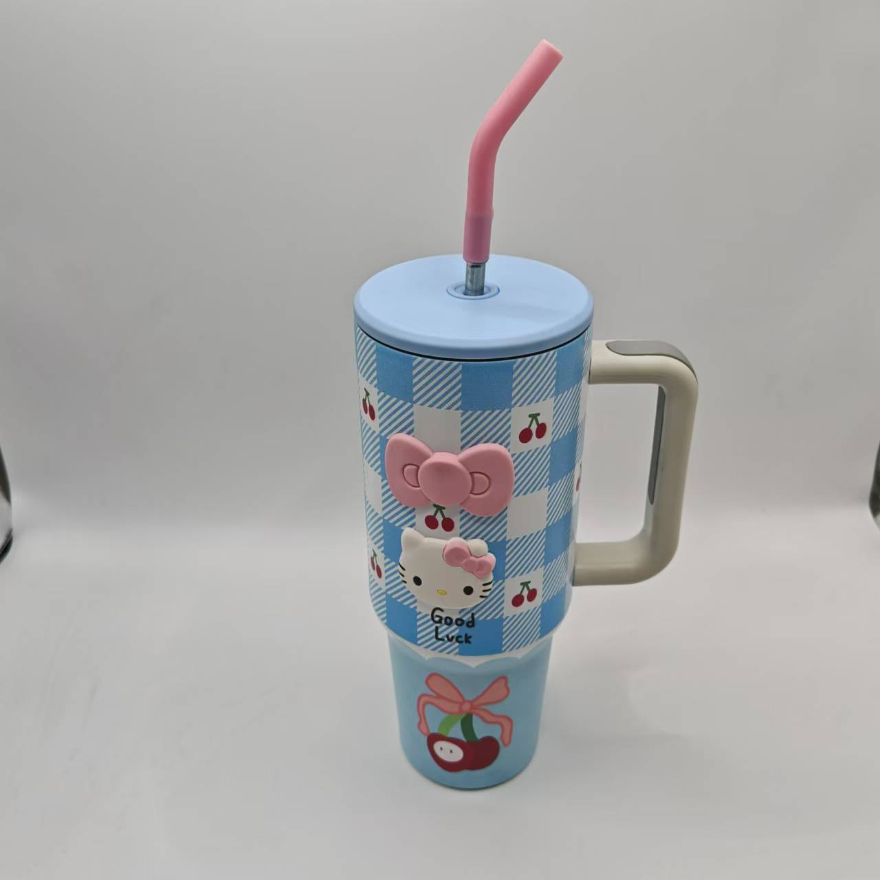 保温杯/水杯/杯子/保温杯钛/水杯运动白底实物图
