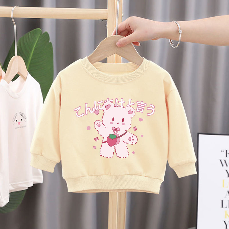 女童卫衣春秋细节图