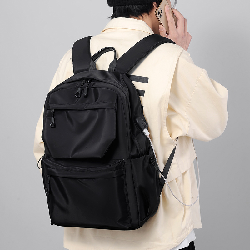 Moda nueva mochila de gran capacidad mochila casual versátil para estudiantes universitarios de secundaria y secundaria bolsa escolar para niños al por mayor details Picture