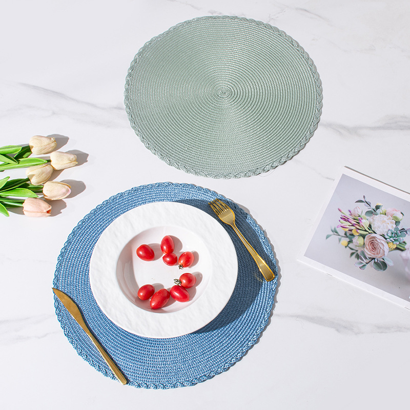 Cross-Border E-Commerce Bestseller Braided Pp Tablecloth, Heat Insulation Pad, Table Decoration, Simple And Light Luxury Tablecloth For Hotels Application Scenario