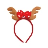 Christmas hair bands, Instagram popular hair clips, Santa Claus snowman reindeer antler headbands, children's holiday party hair accessories Application Scenario