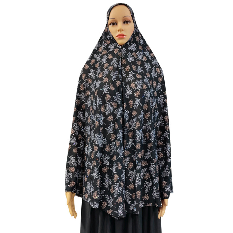 Hot Selling Head Cover Leisure New Malay Middle East Printed Fashion European And American Head Scarf Application Scenario