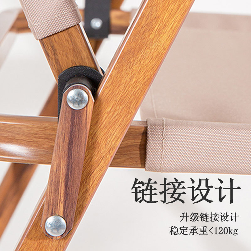 Dacheng Aluminum Alloy Folding Chair Outdoor Portable Aluminum Tube Camping Kermit Chair Camping Picnic Go Portable Chair Application Scenario