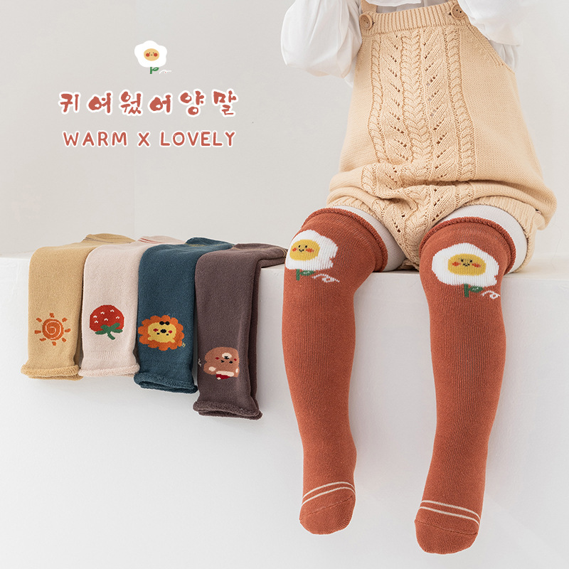 22 engrosado bebé sobre la rodilla toalla calcetines para bebés y niños pequeños medianos grandes calcetines de peluche sueltos calcetines de cuello alto Application Scenario