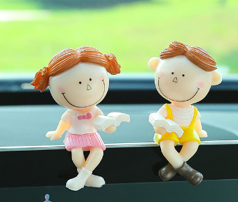 Car interior accessories, rearview mirrors, car couple ornaments