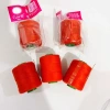 【 Zone 2-1 】 Red center thread 100/ pack 1000/ piece Household sewing thread Small roll Hand sewing thread sewing clothes hand thread Red small roll thread with needle one yuan supply Item Picture