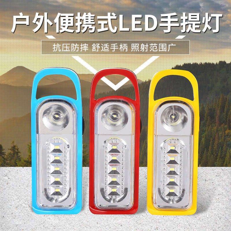 TY-A8 new outdoor camping tent light, portable LED hand-held light, flashlight manufacturer, wholesale in stock