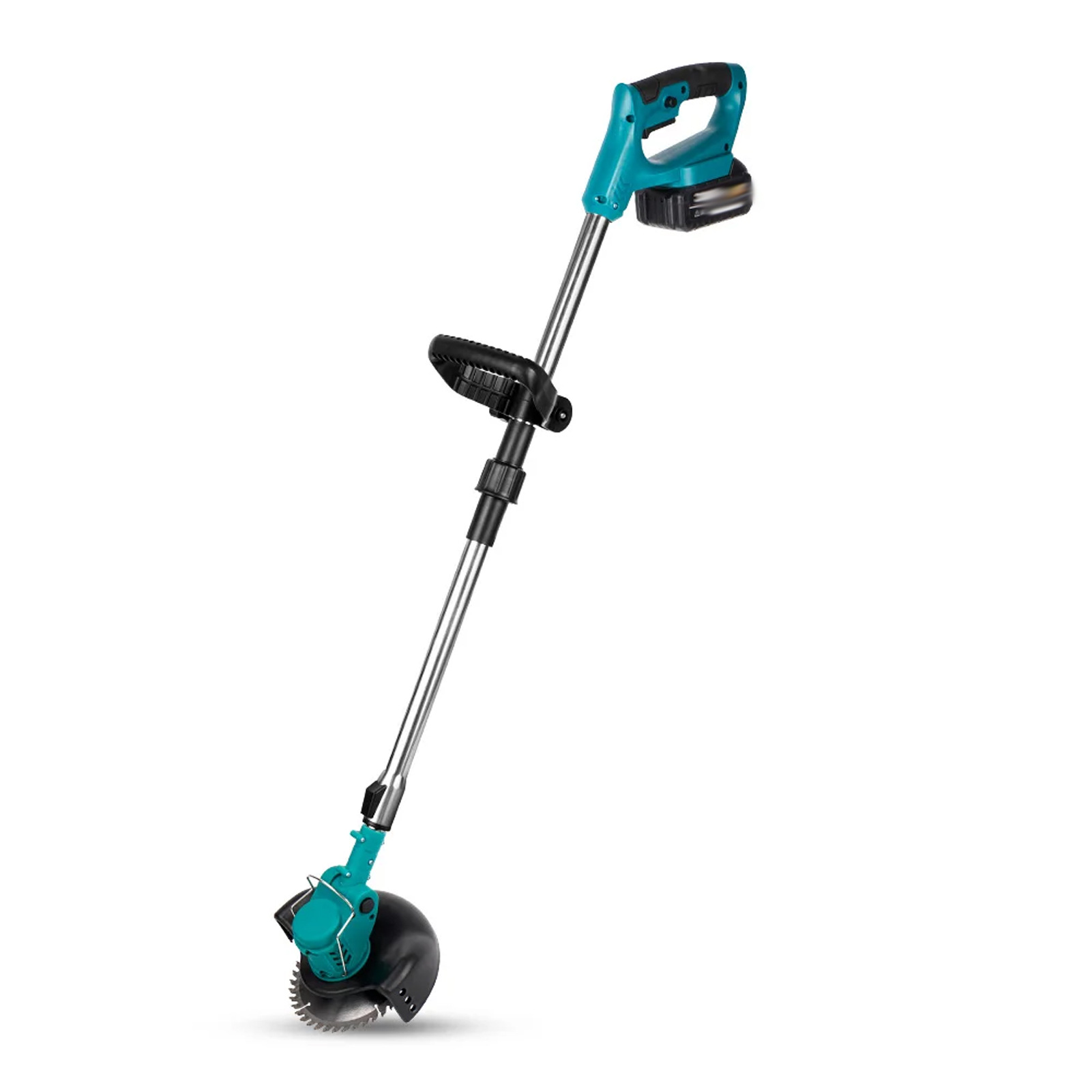 Foldable lithium battery lawn mower, lawn mower, electric lawn mower, multi-functional household small handheld mowing and trimming wonder Specification image