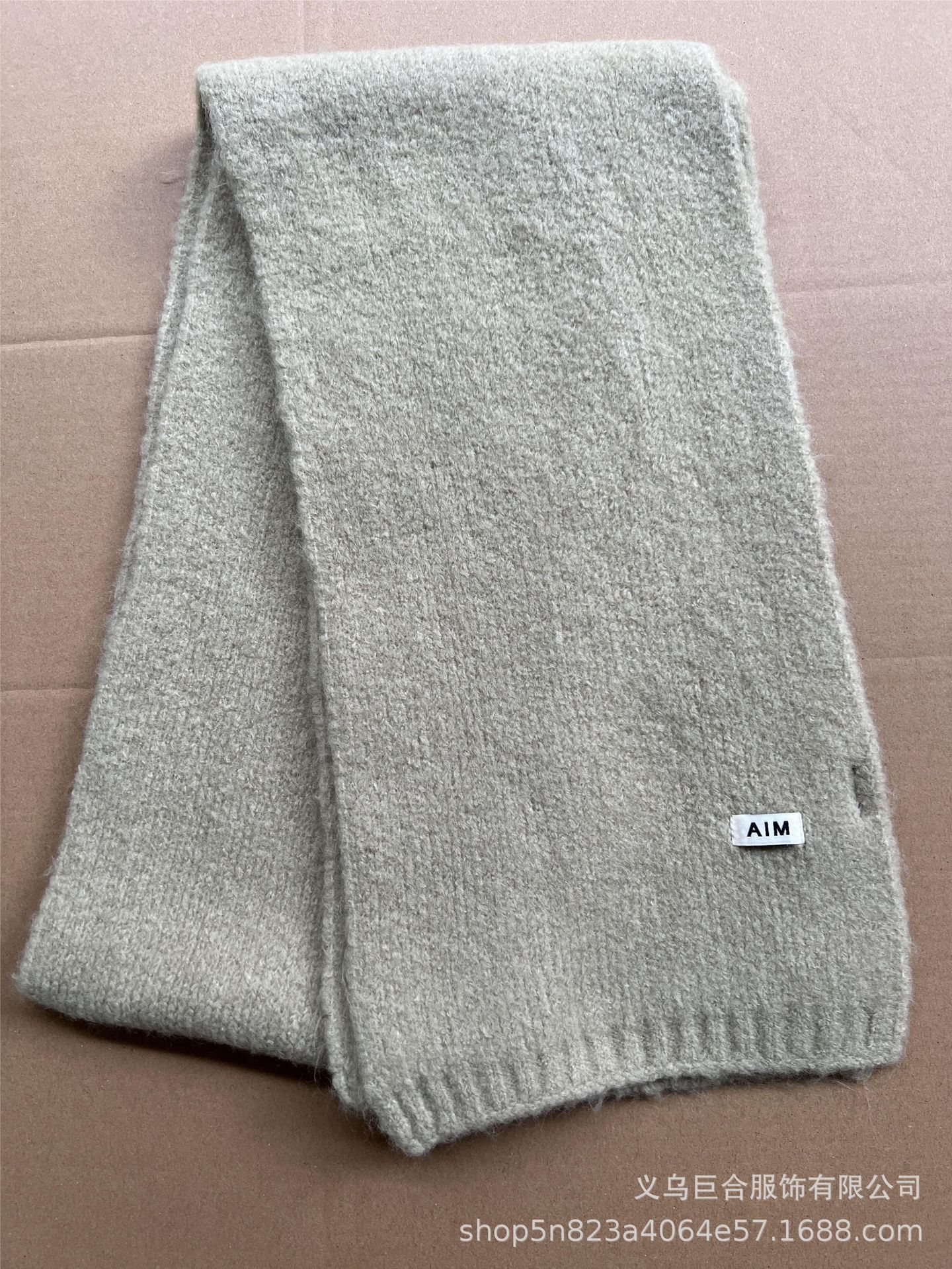 Web Red Bibbing Literary Korean Version Of Solid Color Wool Small Scarf 2023 New Autumn And Winter Female Ins Tide Application Scenario
