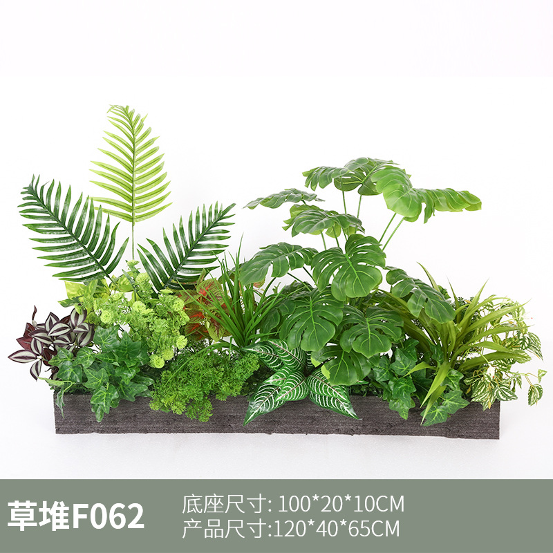 Simulation Flower False Flower Decoration Outdoor Garden Flower Box Simulation Flower Decoration Plant Simulation Green Planting Combination details Picture