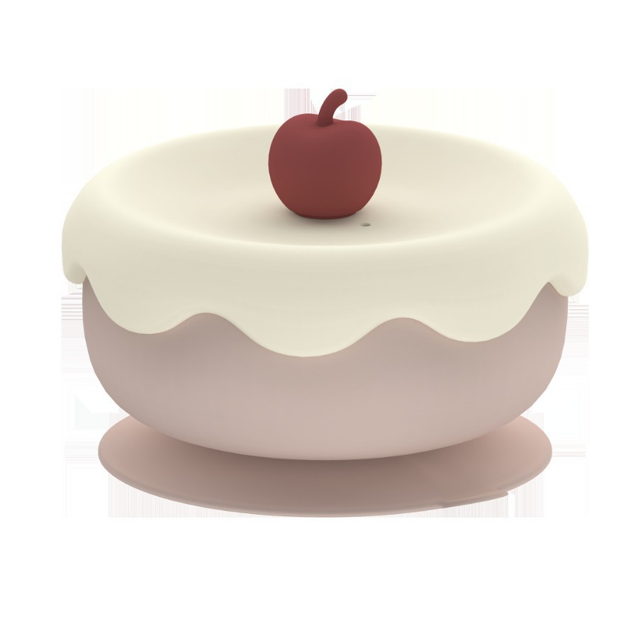 CE silicone children's water cups, straw cups, ice cream silicone tableware, children's bowls and plates, learning drinking cups, stainless steel forks and spoons details Picture