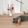 The new cross-border cat toy stick and potato chip bag series is scratch-resistant and chewable. Is it for self-entertainment and entertainment? From the cat toy factory, orders start from one piece details Picture