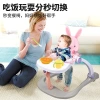 Cross-border baby walker, a three-in-one multi-functional anti-rollover baby hand-pushed learning walker, helps prevent bowlegs details Picture