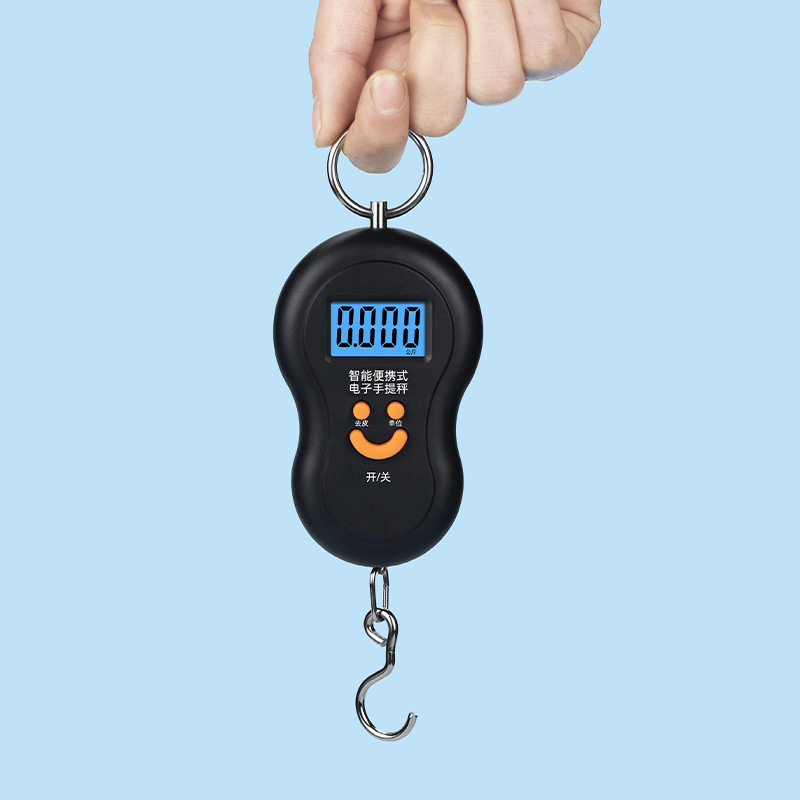 Electronic scales, household hand-held scales, mini portable electronic scales, wholesale spring luggage scales, food weighing scales, gram scales Application Scenario
