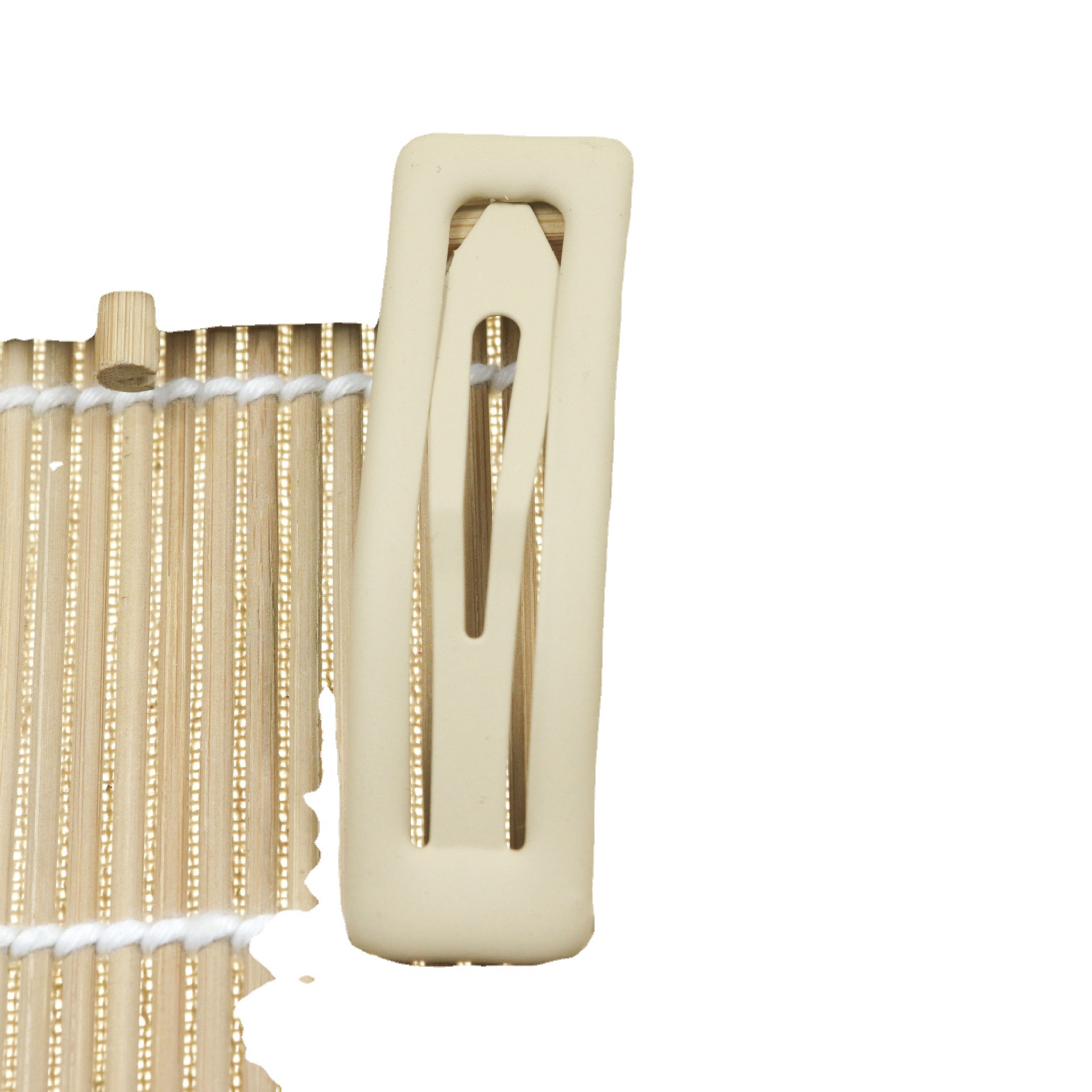 Simple Style Bangs Crushed Hair Clip One-Line Clip Side Hair Clip For Women's Frosted Back Press Hair Clip Headpiece Item Picture
