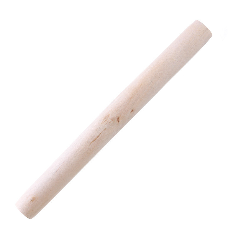 Household Wooden Rolling Pin Solid Wood Large Press Surface Round Stick Kitchen Lengthened Drive Rod Surface Stick Dry Rolling Pin Tool Item Picture