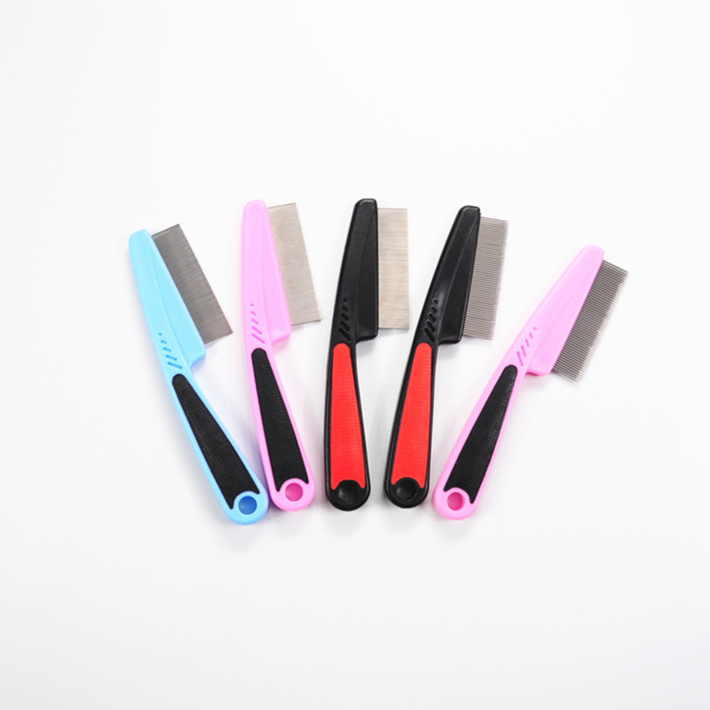 Pet combs, dog hair removal combs, cat brushes, stainless steel flea removal combs, pet cleaning and beauty products Item Picture