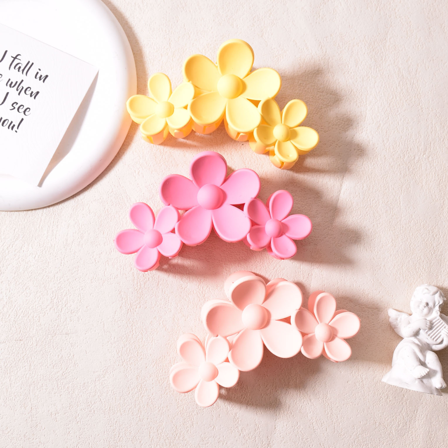 发夹/新年红色发夹/鸭嘴夹/儿童发夹/鲨鱼夹细节图