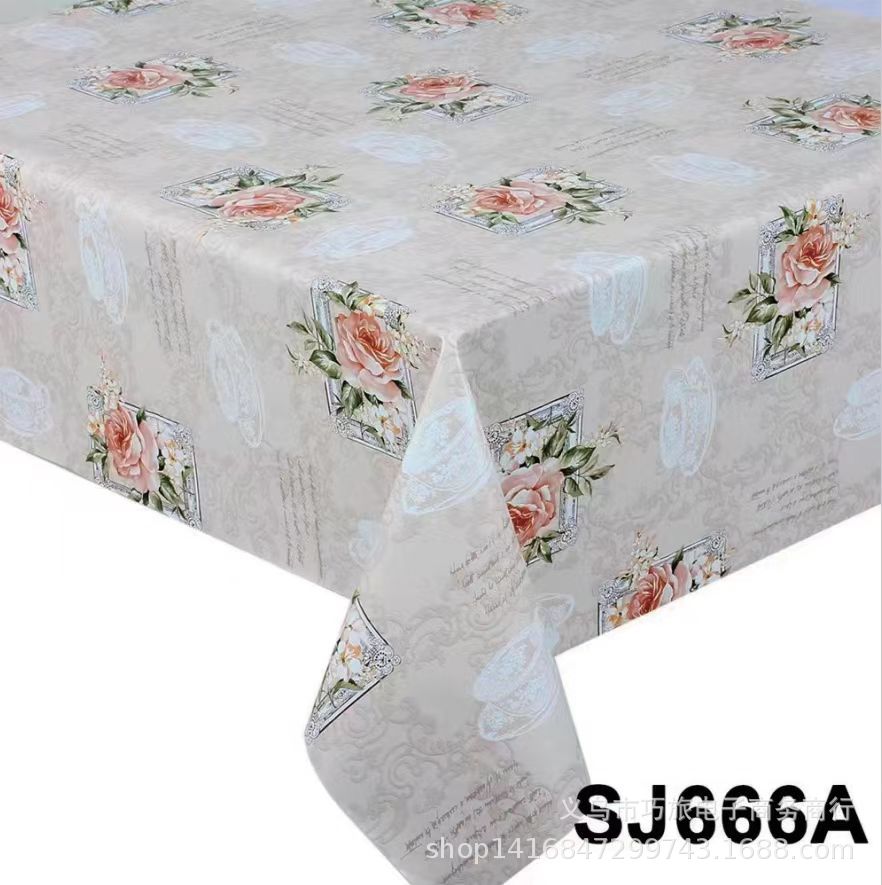 Pvc Non-Woven Printed Tablecloth Waterproof Anti-Oil Nordic Printed Tablecloth Manufacturers Direct Sales
One Roll 1.37X30 Meters Application Scenario