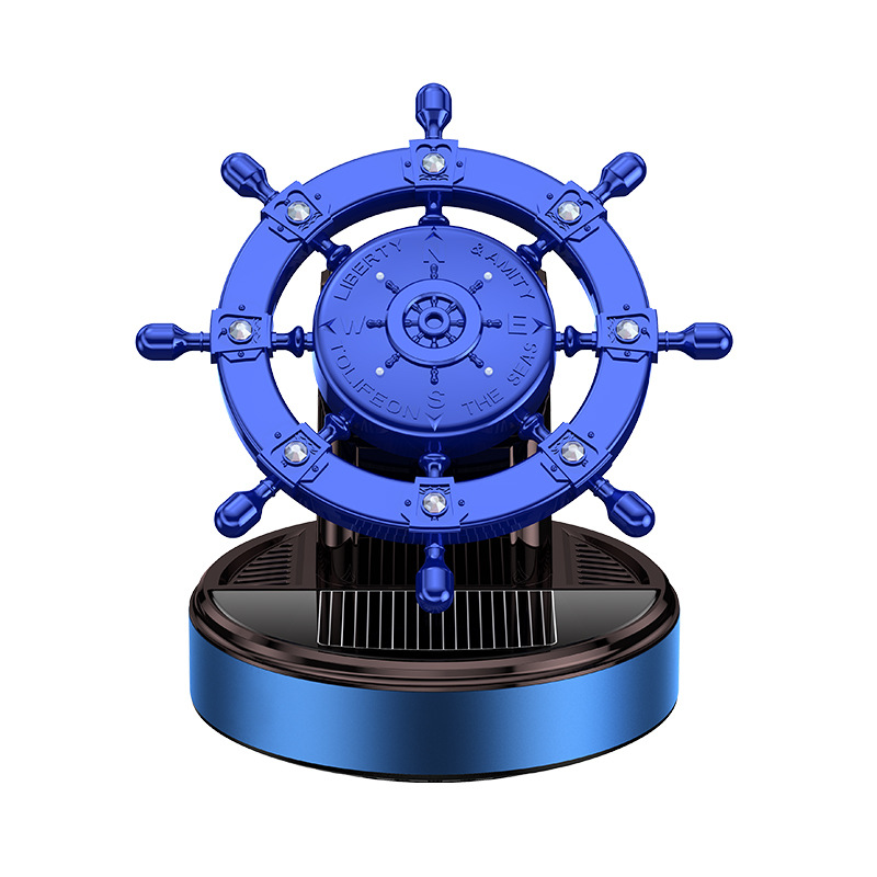Car ornaments, solar 2023, popular decorative items, center console rotating, high-end aromatherapy, trendy new car perfumes Item Picture