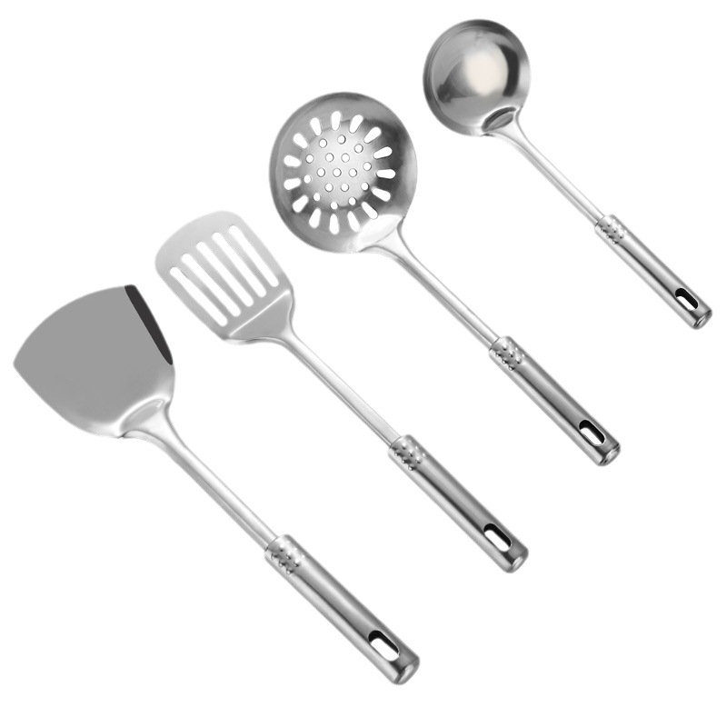 硅胶铲子/硅胶锅铲/不锈钢锅厨具/塑料厨具/厨具厨房用品白底实物图