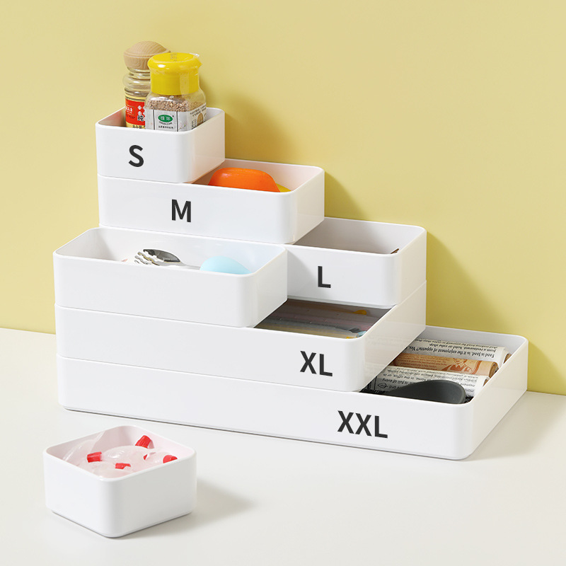 其他收纳盒厨房抽屉内置分格分隔厨具餐具叉筷勺文具化妆品储物盒详情19