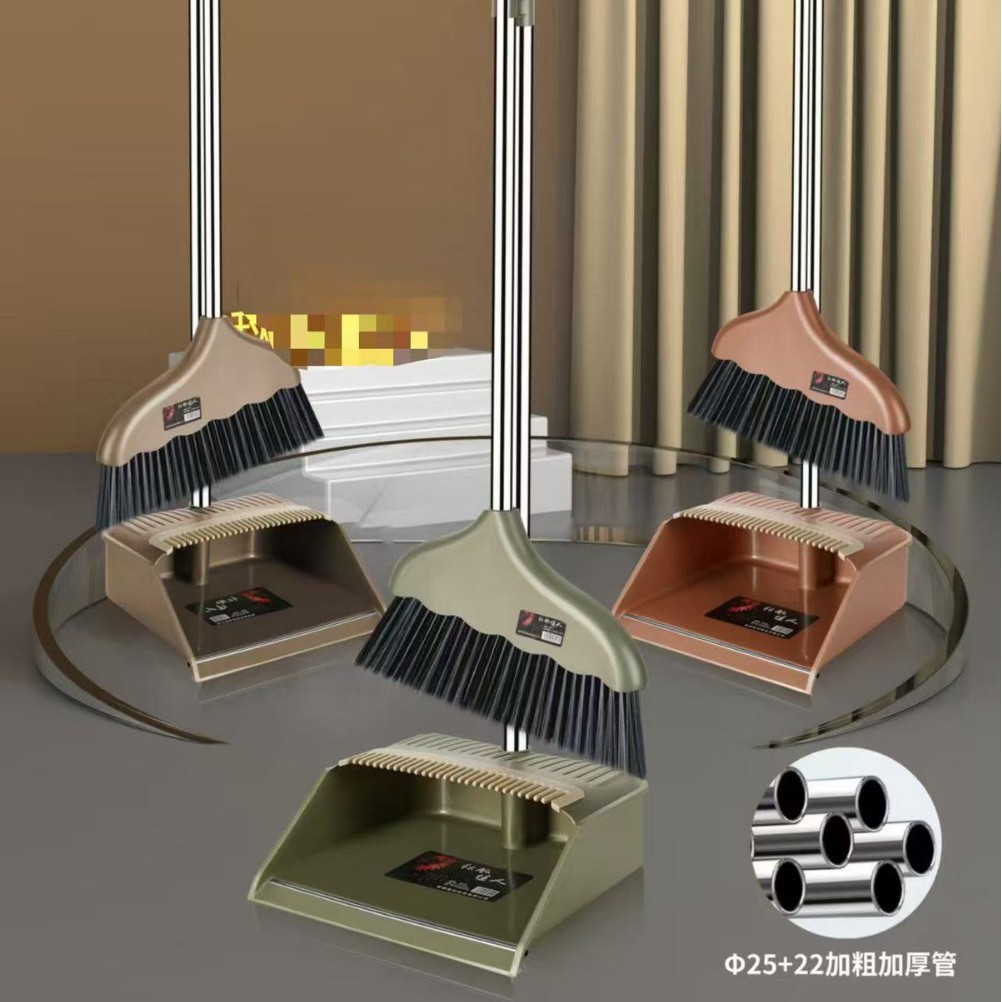 Multi-color and multi-style sweeping sets, household soft-bristled brooms and dustpans, plastic brooms, dustpans and dustpans Application Scenario