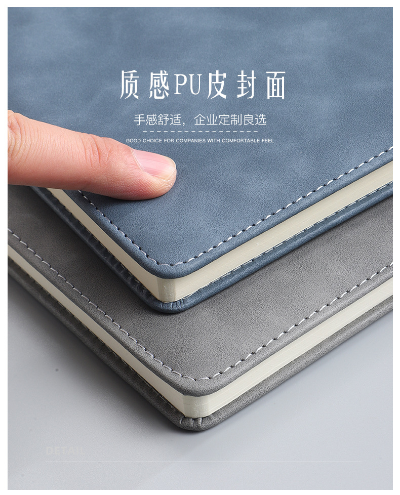 A5 Hard Shell Notebook Simple Ins Wind Meeting Record This Business Office Record Book Custom Logo Application Scenario