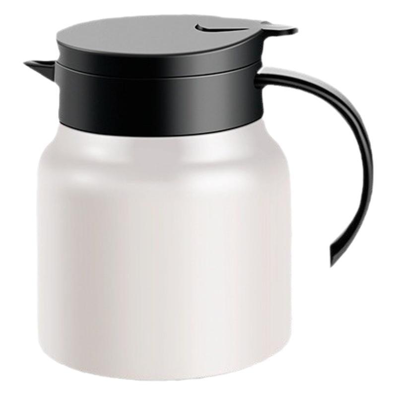 Wholesale of 316 stainless steel insulated stewed teapot for home and office use, smart stewed teapot, portable hand-held coffee kettle Item Picture