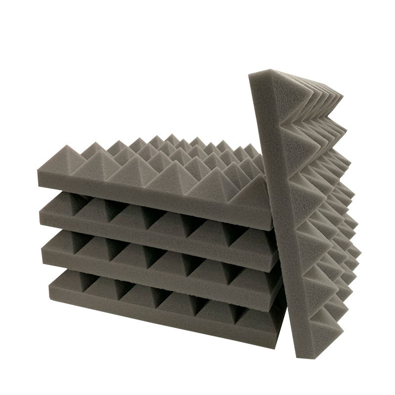 Wholesale of cross-border pyramid flame-retardant sound insulation cotton, high-density thermal insulation foam cotton, and special sound-absorbing cotton for recording studios Specification image
