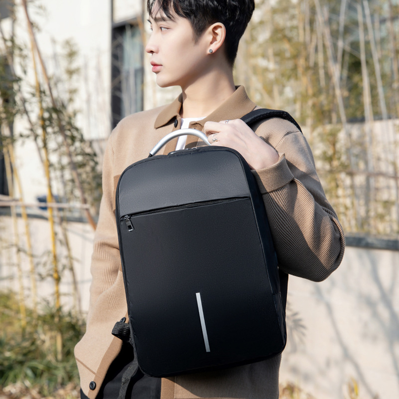 Business trip backpack, men's and women's fashionable multi-functional business backpack, usb charging backpack, computer bag Specification image