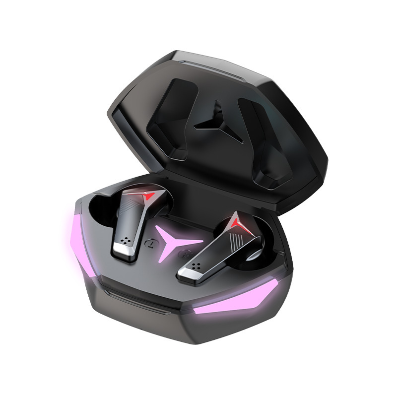 The T33 N35 wireless gaming Bluetooth headphones feature a dual-ear neon design, dual-mode touch control, and an ultra-long battery life for gaming Item Picture
