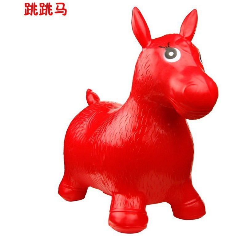 Children's toys inflatable deer, rubber pony, calf sensory integration toys can be ridden, jumping horse, jumping deer animals Application Scenario