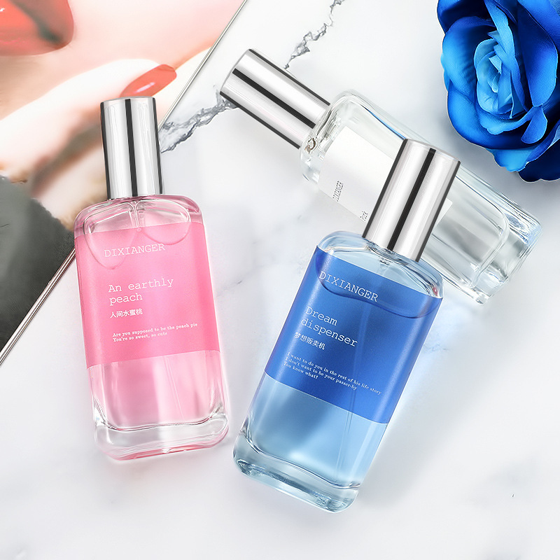 Internet Celebrity Di Xiang Son Men's And Women's Perfume 50Ml Small Flower Fresh Natural Peach Milk Hair details Picture