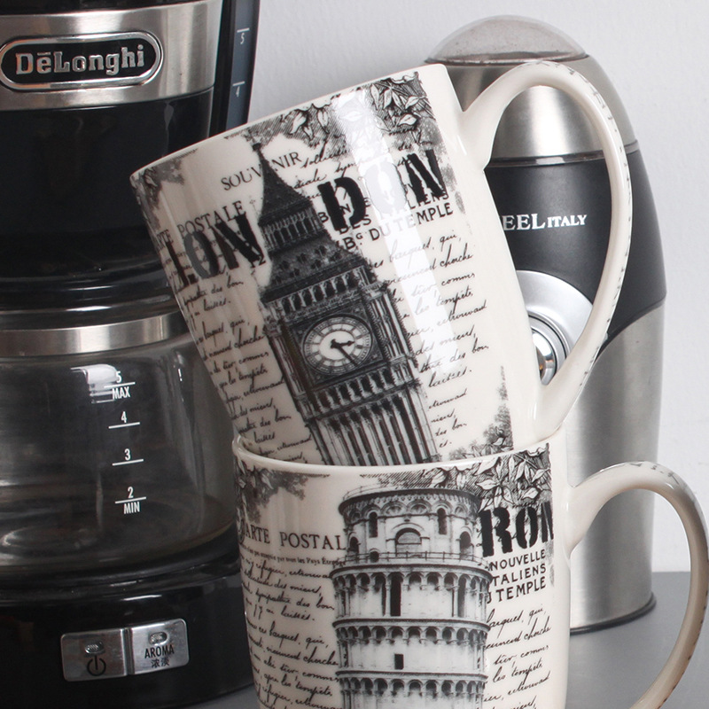 Manufacturers Directly Supply Ins Nordic Wind Light Luxury Mug Business Office Tea Coffee Cup Gift Ceramic Cup Application Scenario