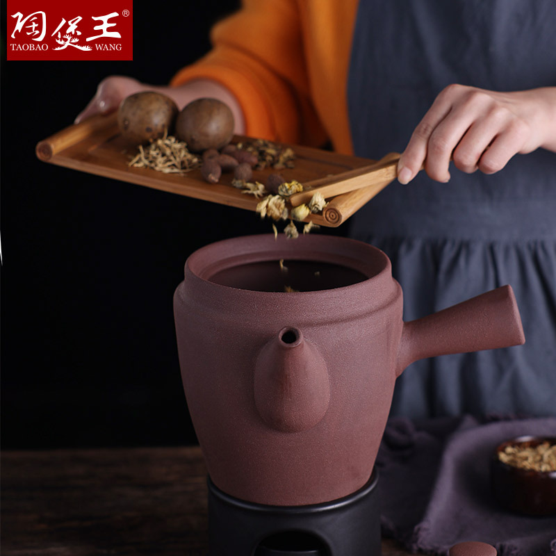 陶煲王硒陶养/砂锅炖锅家用/药壶细节图