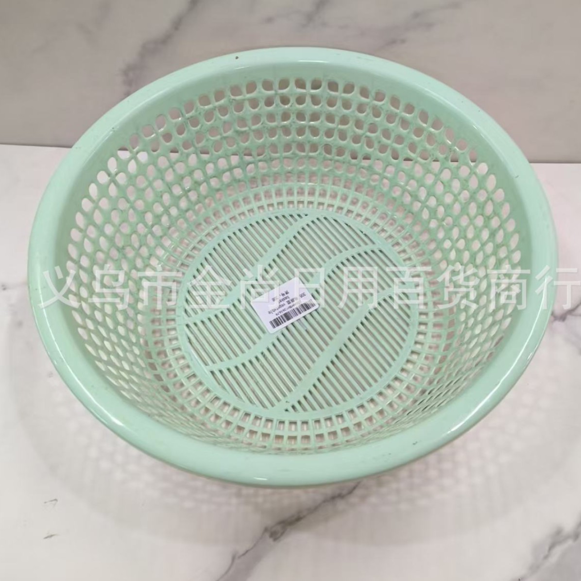 Rectangular frame plastic kitchen vegetable washing baskets, thickened fruit and vegetable baskets, draining baskets, large storage baskets wholesale Item Picture