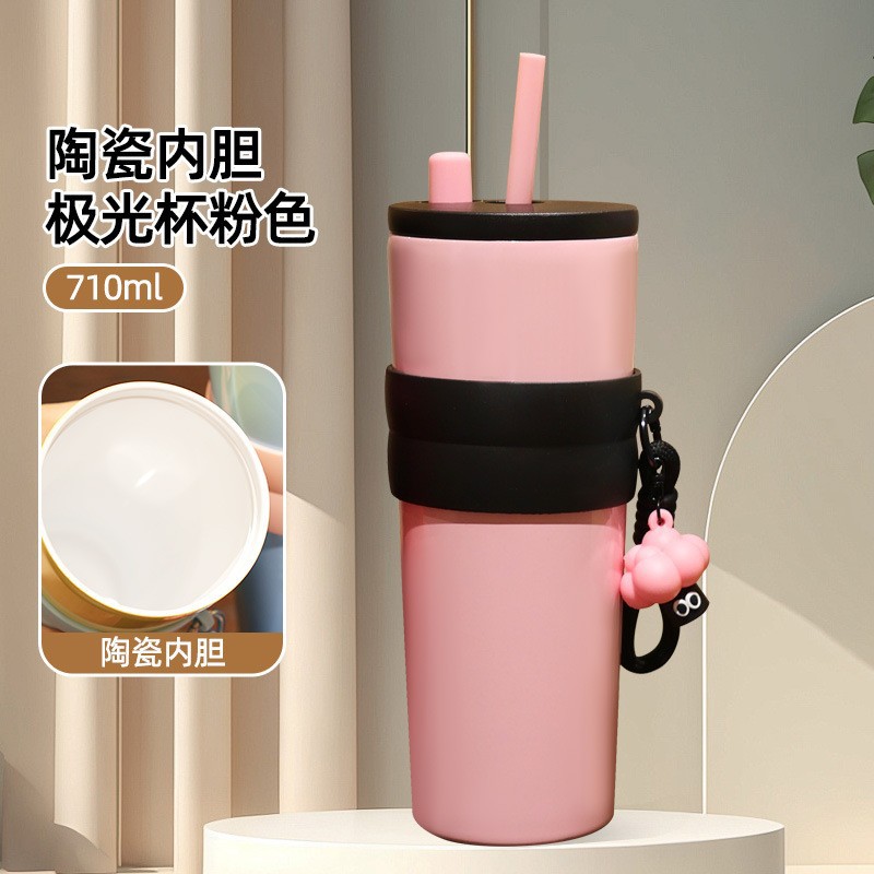 新款高颜值316内胆极光杯冰霸杯带提绳保温杯户外便携吸管杯详情21