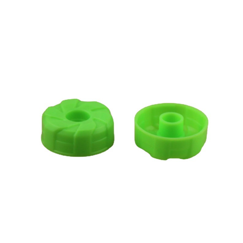 JMCL2510 Green building block Wheel Buckle Type Wheel Plastic Wheel Toy Wheel Item Picture