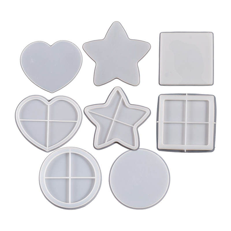 قوالب السليكا ذات إطار الصفائح DIY في إطار كأس رمال متحرك من أجل Cary Diy، Item Picture