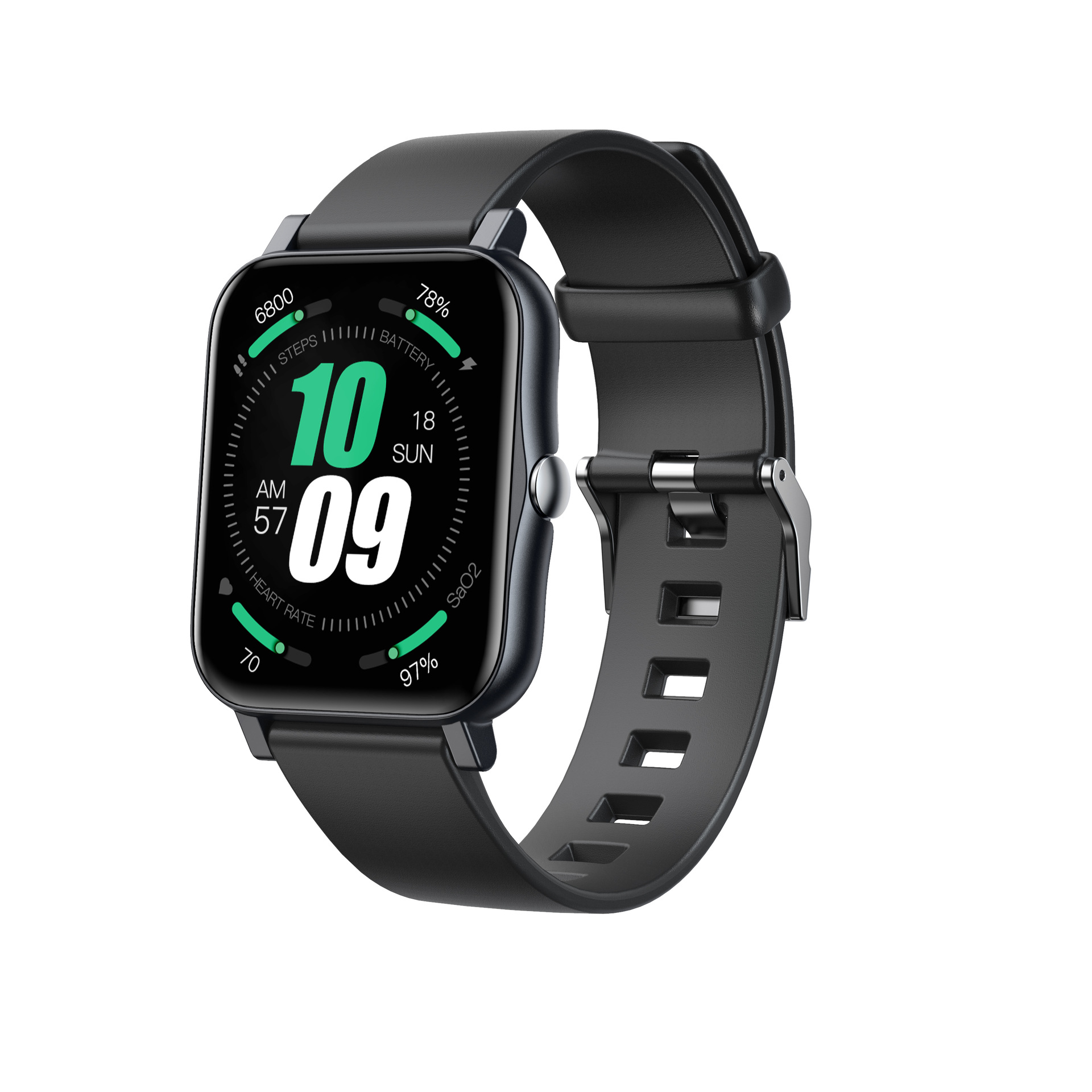 S80pro Ultra-thin waterproof smartwatch for daily life, health, body temperature, sleep, cross-border sports, square screen smartwatch