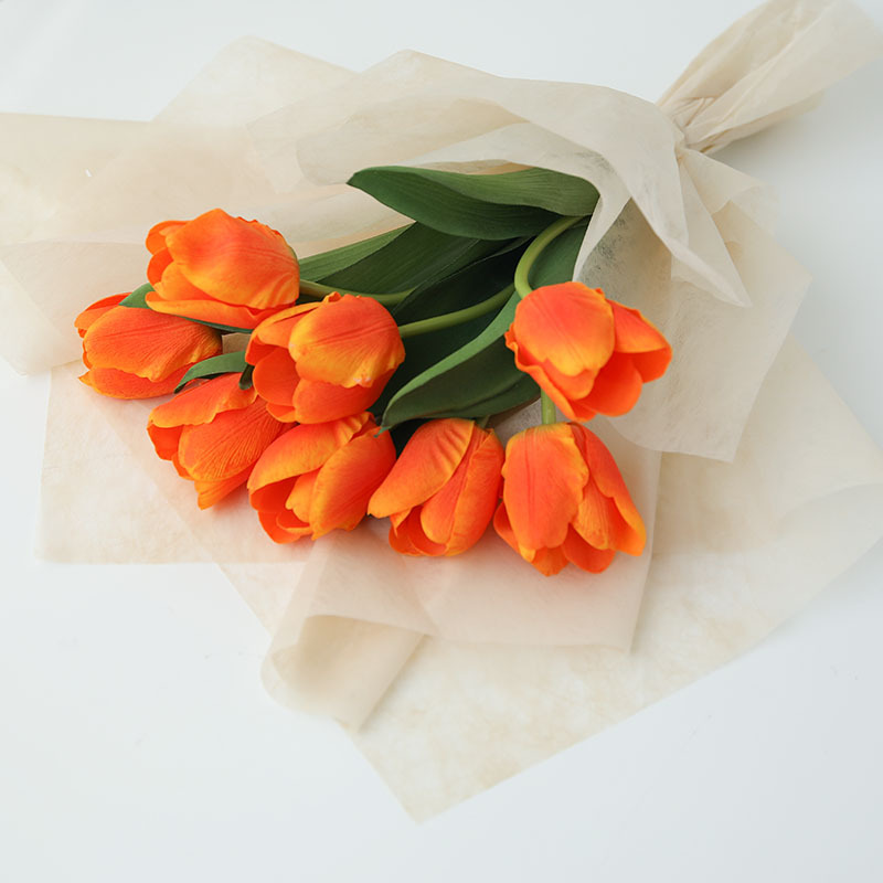 Flowers packaging lining tissue paper waterproof lining paper floral packaging materials extraction type milk cotton paper wholesale Specification drawing