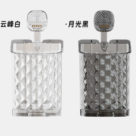 Wholesale of wall cosmetics storage shelves, bathroom storage racks, bathroom and toilet wall-mounted products without drilling, cross-border details Picture